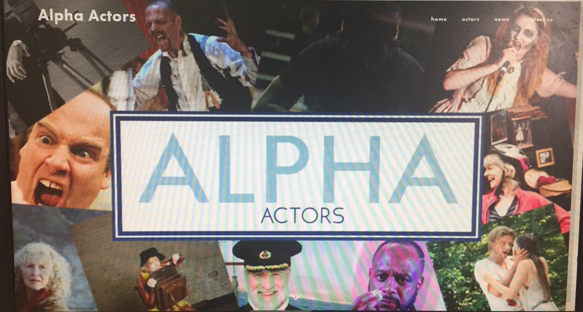 AlphaActors's tweet photo. Our shiny new website is live! Check out our team at https://t.co/Fq8eWMSHO8 #actorslife #actors #actorsagency https://t.co/rlbDZ17zkl