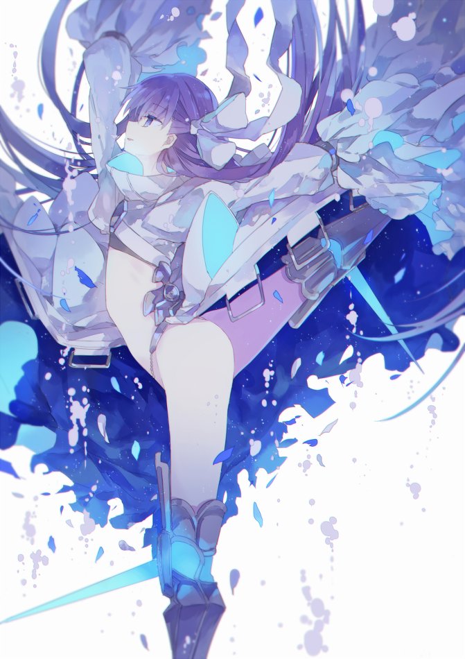 メルトリリス(Fate) 「白鳥の踊り 」|水々のイラスト