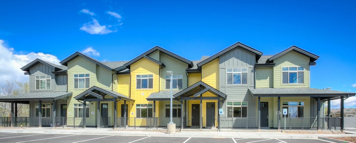 HousingCatalyst's tweet photo. Village on Redwood welcomes its first families as first buildings are completed - full development to be completed in June. https://t.co/b9Kl54ne3O