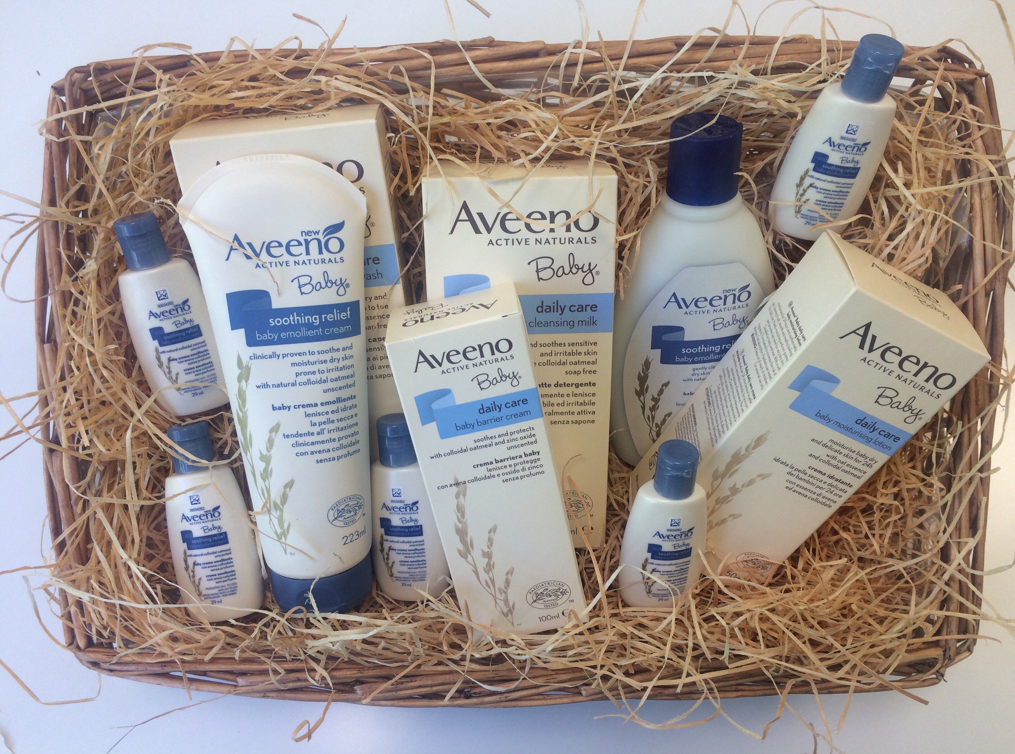Aveeno baby sale hamper
