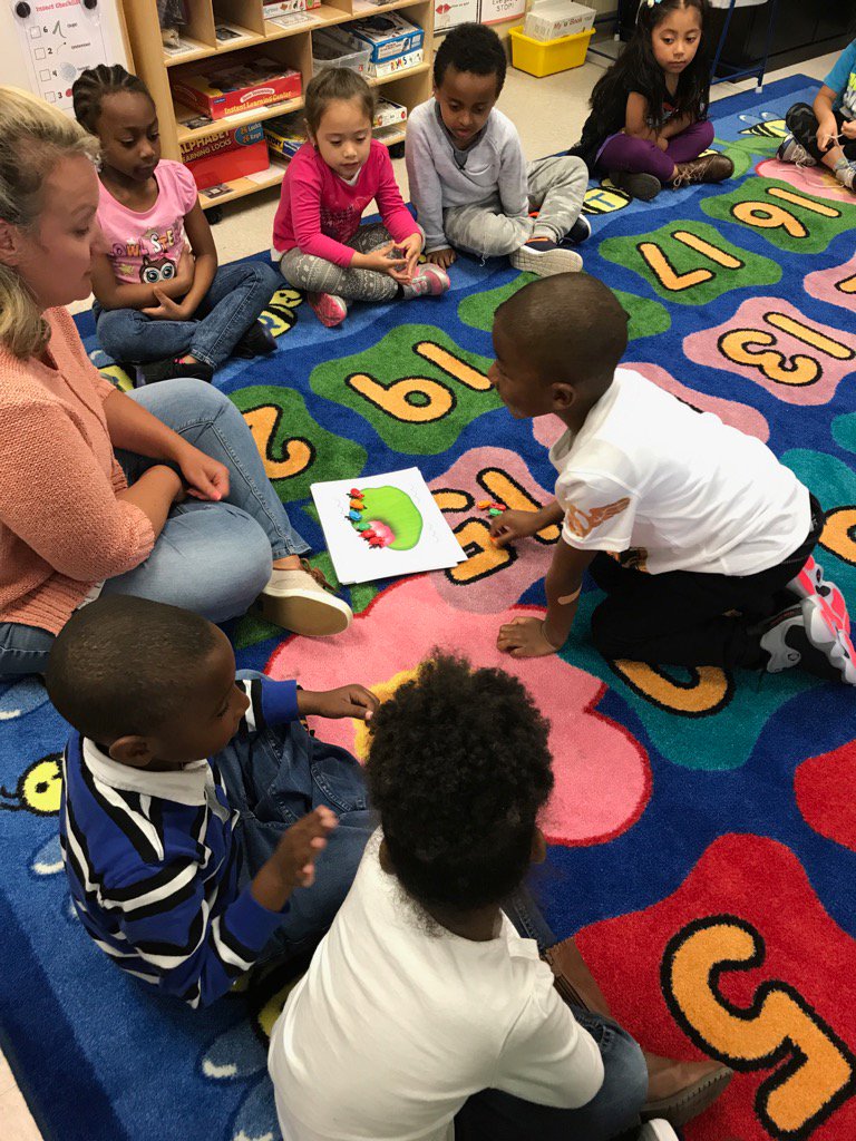 SMCPSHeadStart's tweet photo. How may frogs jumped off the lily pad 🐸 at GKES Head Start? https://t.co/gA8XKhcjeP