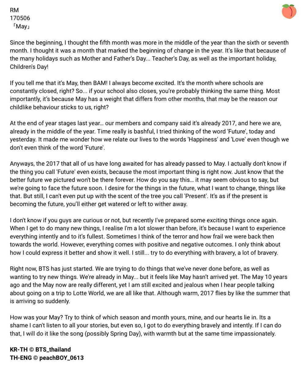 whalien_52jk's tweet photo. #RM Fancafe
170506
「May」
©peachboy
Vote @BTS_twt for #BTSBBMAs
Here is something new, because that's our #BrainMonster #Namjoon https://t.co/ul3yR6o549