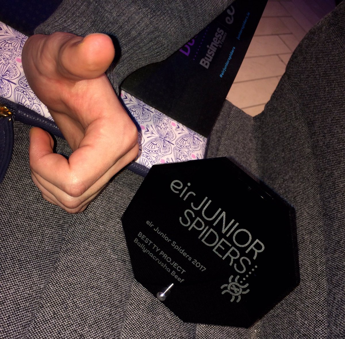 Beefynacrusha's tweet photo. Ballynacrushed it! @JuniorSpiders #JuniorSpiders @cmuireeng @amymoriarty91 @sineadgl15 @ReColaisteMCobh https://t.co/8f7rQMCYKc