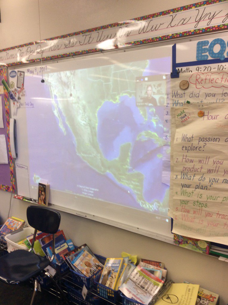FirstAtBat's tweet photo. Our last #geoshow for the school year! #celebrateLPS @learnATW Visiting Central Mexico! https://t.co/xTItaruonL