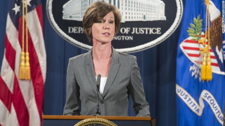 umesh2628's tweet photo. Former acting AG Sally Yates will deliver testimony this afternoon before a Senate... https://t.co/K6VRvr8NDN by #CNN via @c0nvey https://t.co/6vV7iQtyt0