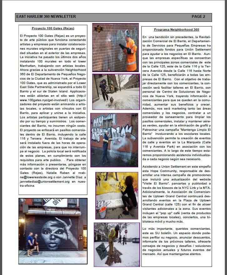 East Harlem Alliance tweet media
