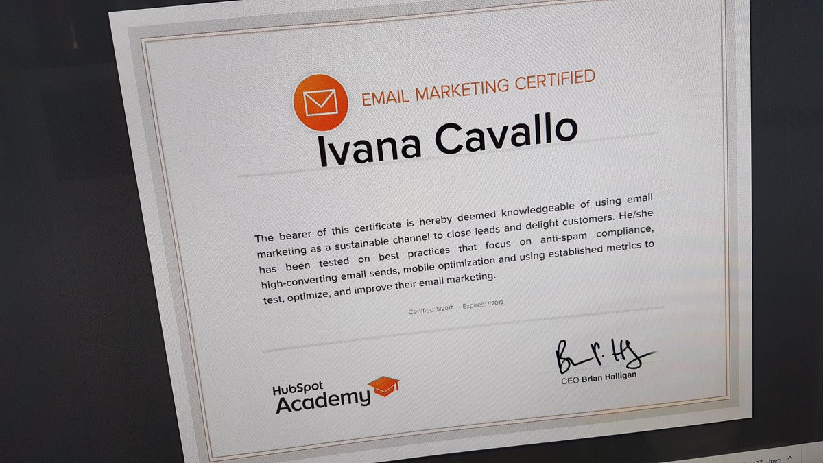 One more for Ivana! :) #EmailMarketing #Hubspot #inboundmarketing #Marketing #solobirch #marketingworks