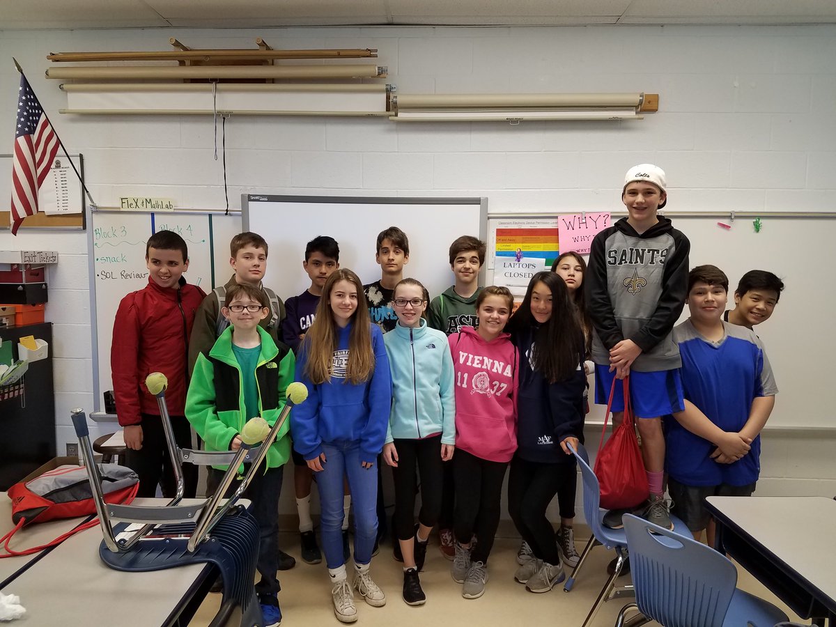 Pre field trip smiles! <a href="/mehms/">Mary Ellen Henderson Middle School</a> 7th grade is visiting the <a href="/NationalZooDC/">Smithsonian's Zoo</a> #fccps <a href="/edug8tor_mehms/">Kathleen Johnson</a> @MsTrebelScience