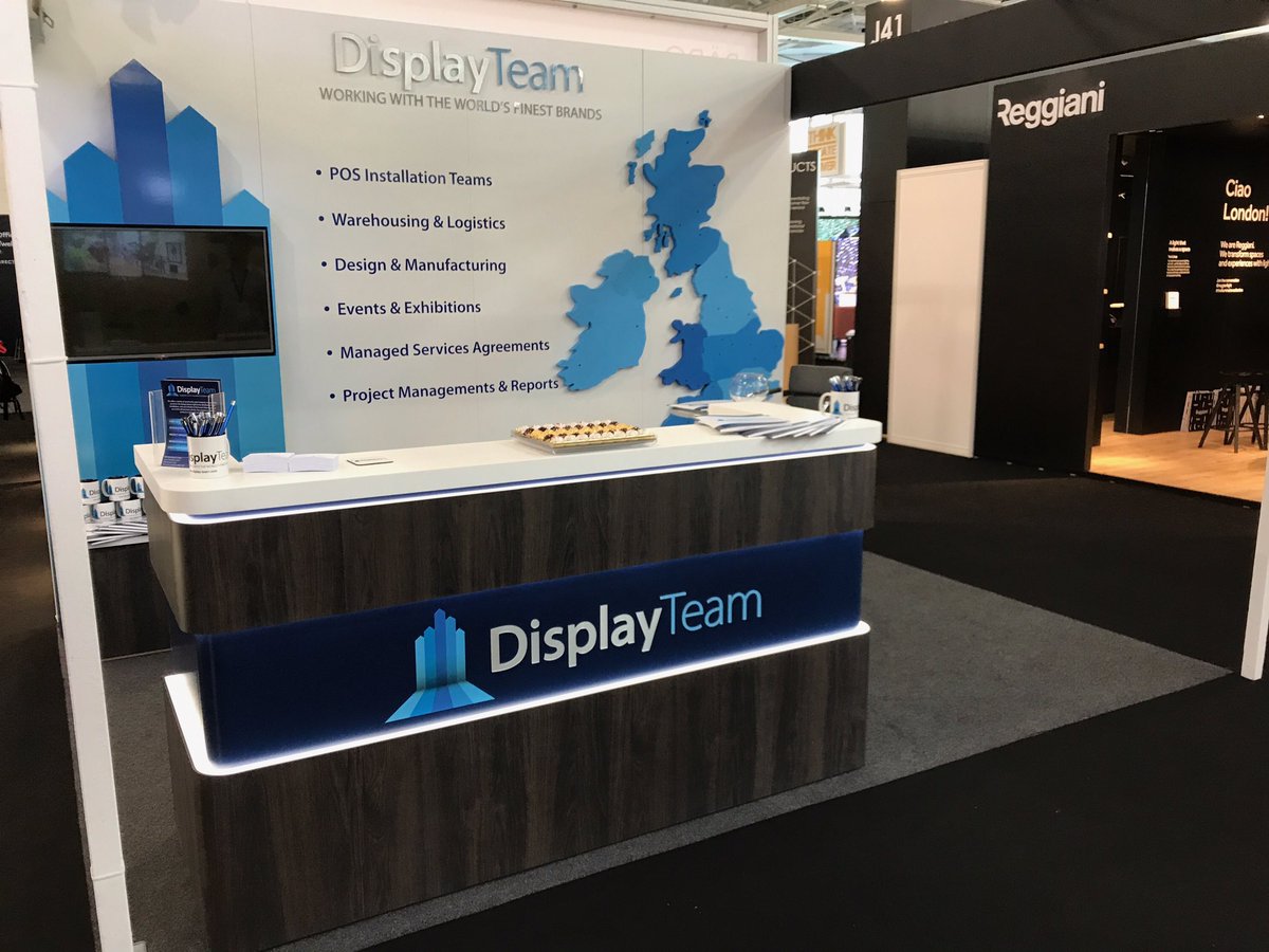 displayteamuk's tweet photo. All ready to go! It's official come and see us at J50 @RtlDesignExpo and find out what we can do for you! #PosInstallers #rde17 #displayteam https://t.co/QHcGjmxaIS