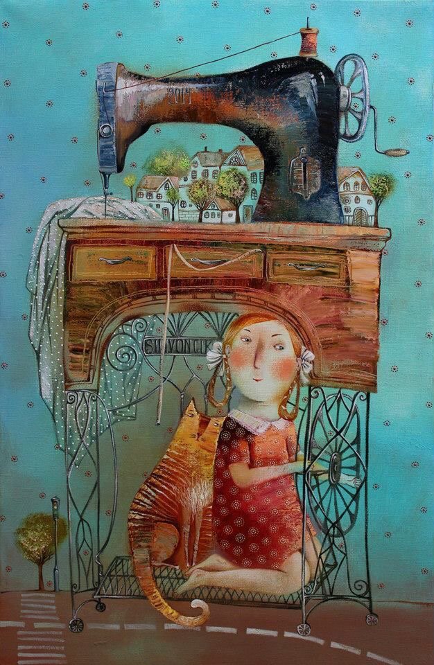seleqtos's tweet photo. By Anna Silivonchik. | #art #painting #frenchelection2017 #tradingdebates https://t.co/gnXu1H0hmg