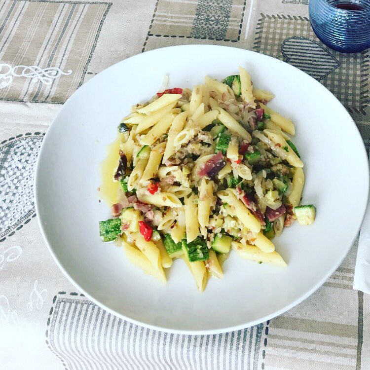 Gabrylelo's tweet image. Penne pazze...#cibonarratobene #tuttofood2017 
Una mia invenzione!