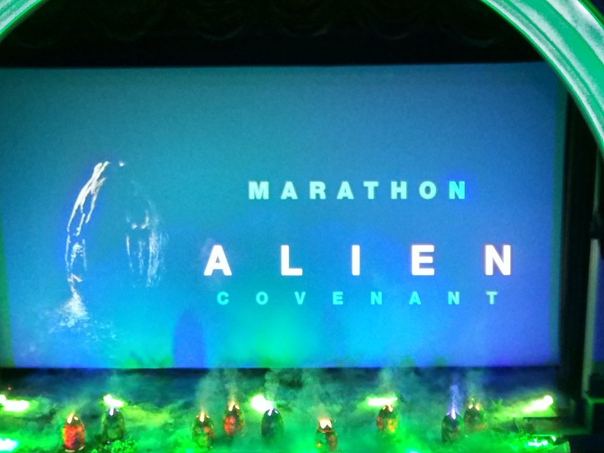 Kevinde0's tweet photo. C'est parti ! #GrandRex #MarathonAlien #AlienCovenant https://t.co/FuNIc4ZK58