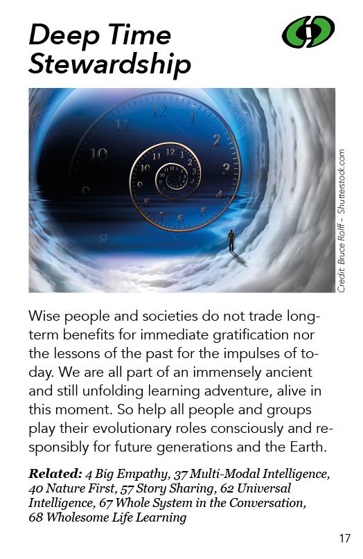 WiseDemocracy's tweet image. Short-termism dominates politics today Deep Time Stewardhip means decision makng for future generations &amp;amp; the planet bit.ly/2pcb9mY