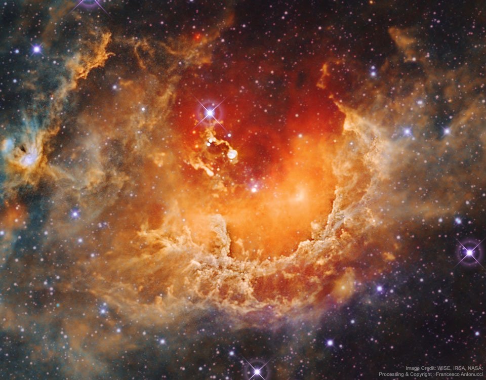 Pembentukan Bintang di Nebula Berudu | apod-id.com/langit/pembent…