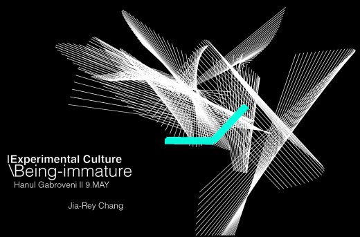 hyperbody's tweet image. PhD Candidate J.R. Chang will deliver a lecture titled as &quot;Being immature&quot; at &quot;Cultura Experimentala TDSOM&quot;, 9th May bit.ly/2pVMMZO