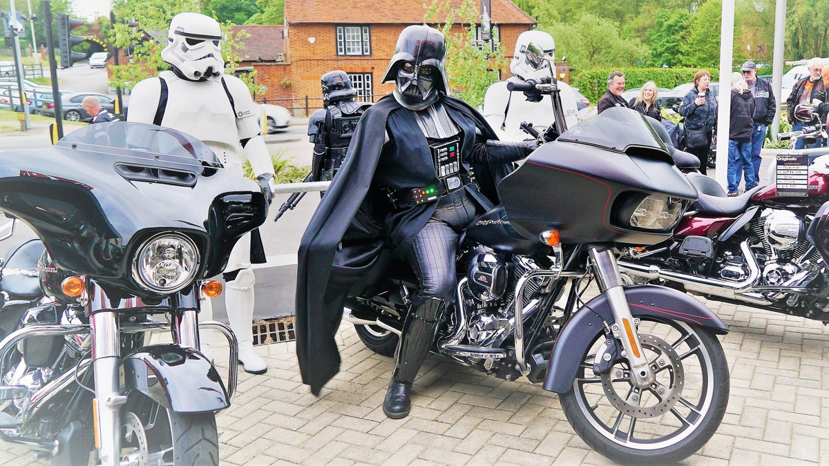 OnYerBikeshow's tweet photo. Are YOU the subscriber we've been looking for? Cross over to the dark side &amp; join our channel now #mondaymotivation https://t.co/fu9Z75aCBW https://t.co/6w32YQ3DNe