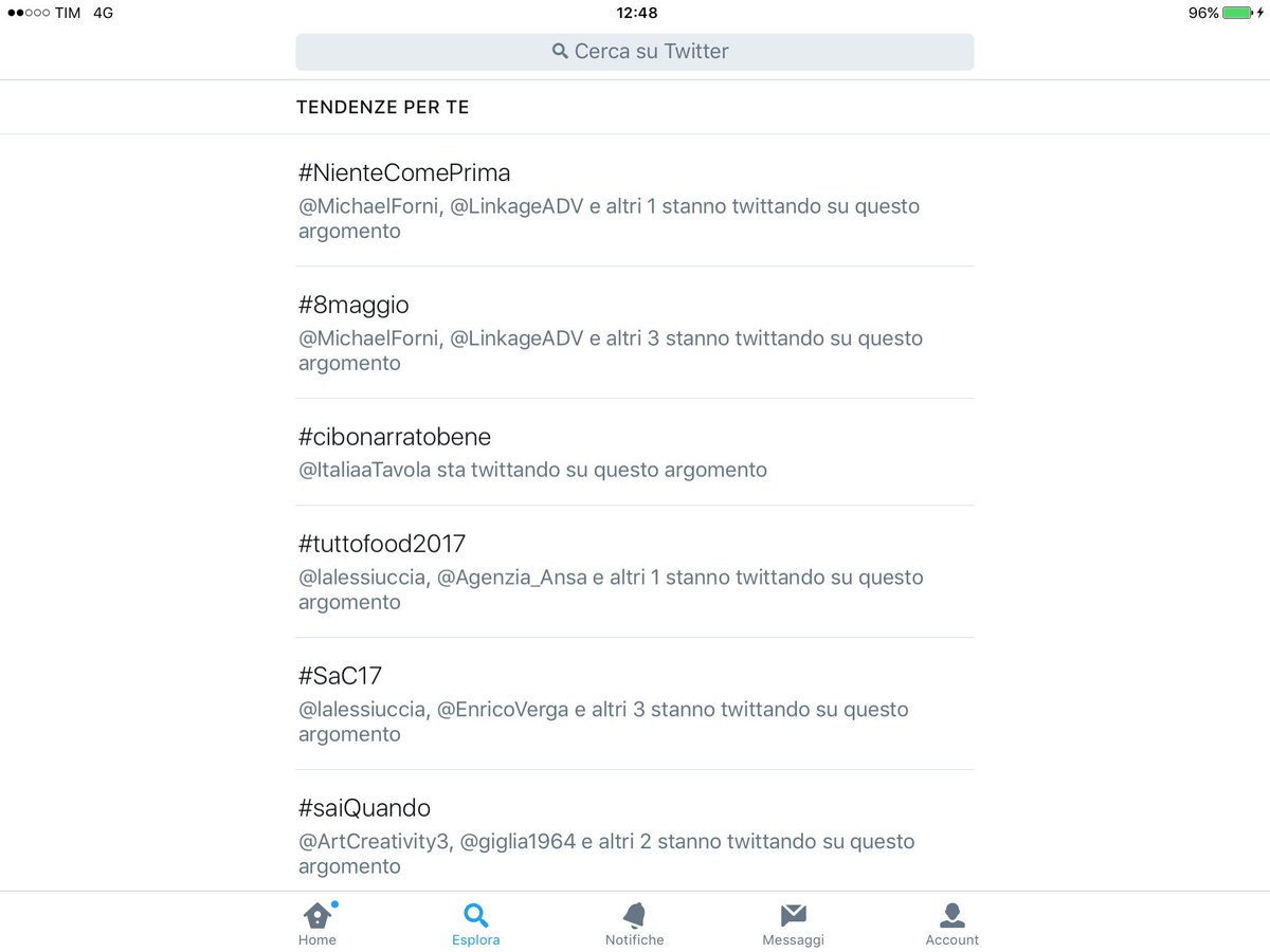Andrea_Radic's tweet image. #cibonarratobene ha superato in tendenza tuttofood 👏👏👏👏 grazie 🤗 @albertolupini @ItaliaaTavola