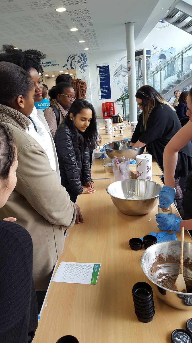 Precious_Chelms's tweet photo. Come make your own bath bomb and get a free hand massage.They're here at MAB until 2pm.@kathryn_welfare @ARU_President  @angliaruskin_io https://t.co/waQAthfwsh
