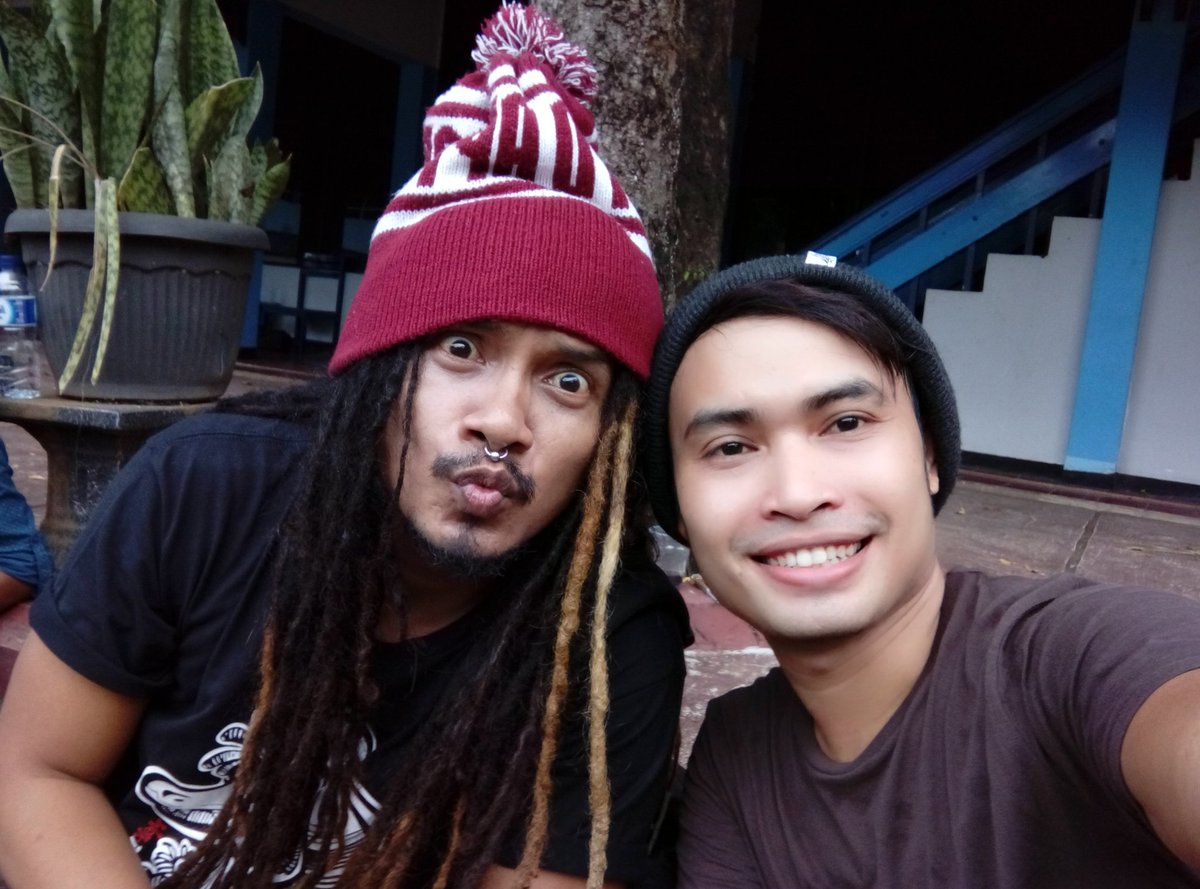 Bersama Abang delluuyee ketika syooting bareng sketsa comedy .... Mksih abng