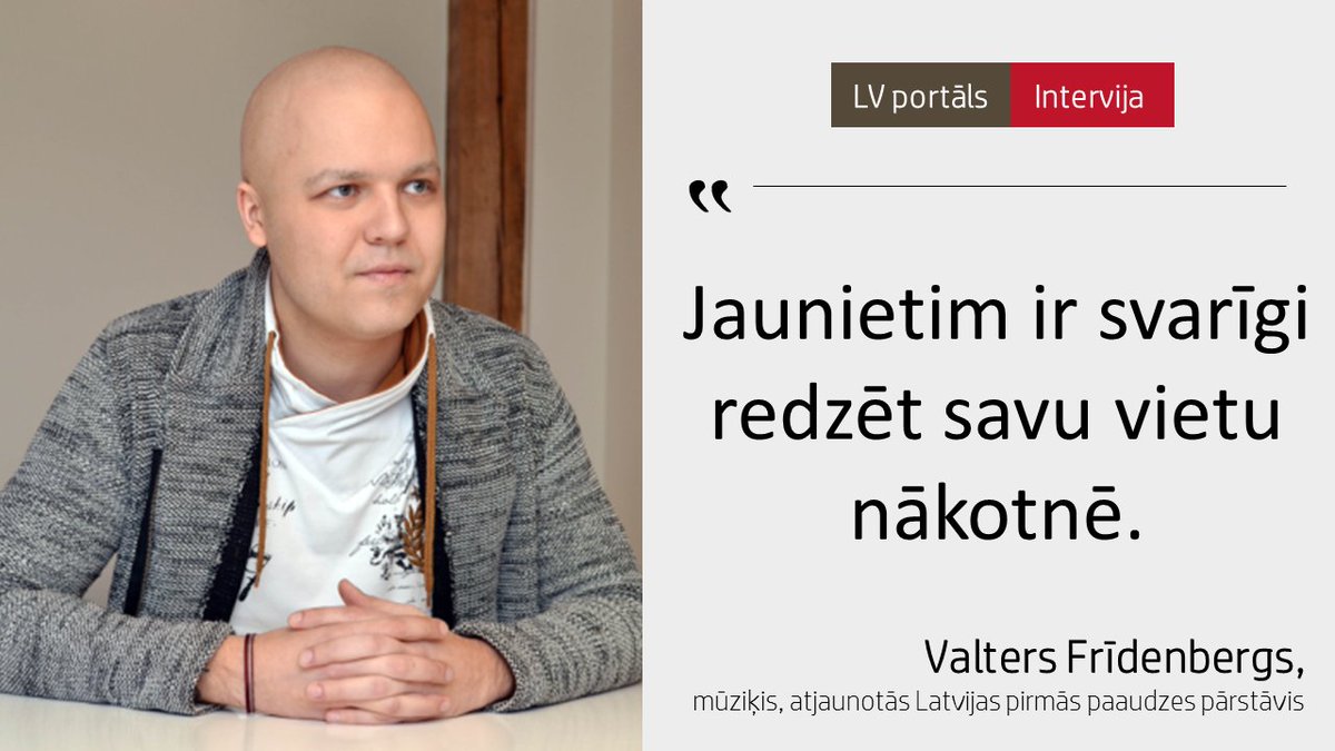 .<a href="/fridenbergs/">Valters Frīdenbergs</a>: Ja plaisa starp sabiedrību un varu tiešām samazinātos, mēs spētu paveikt tiešām lielas lietas lvportals.lv/?t=65d9