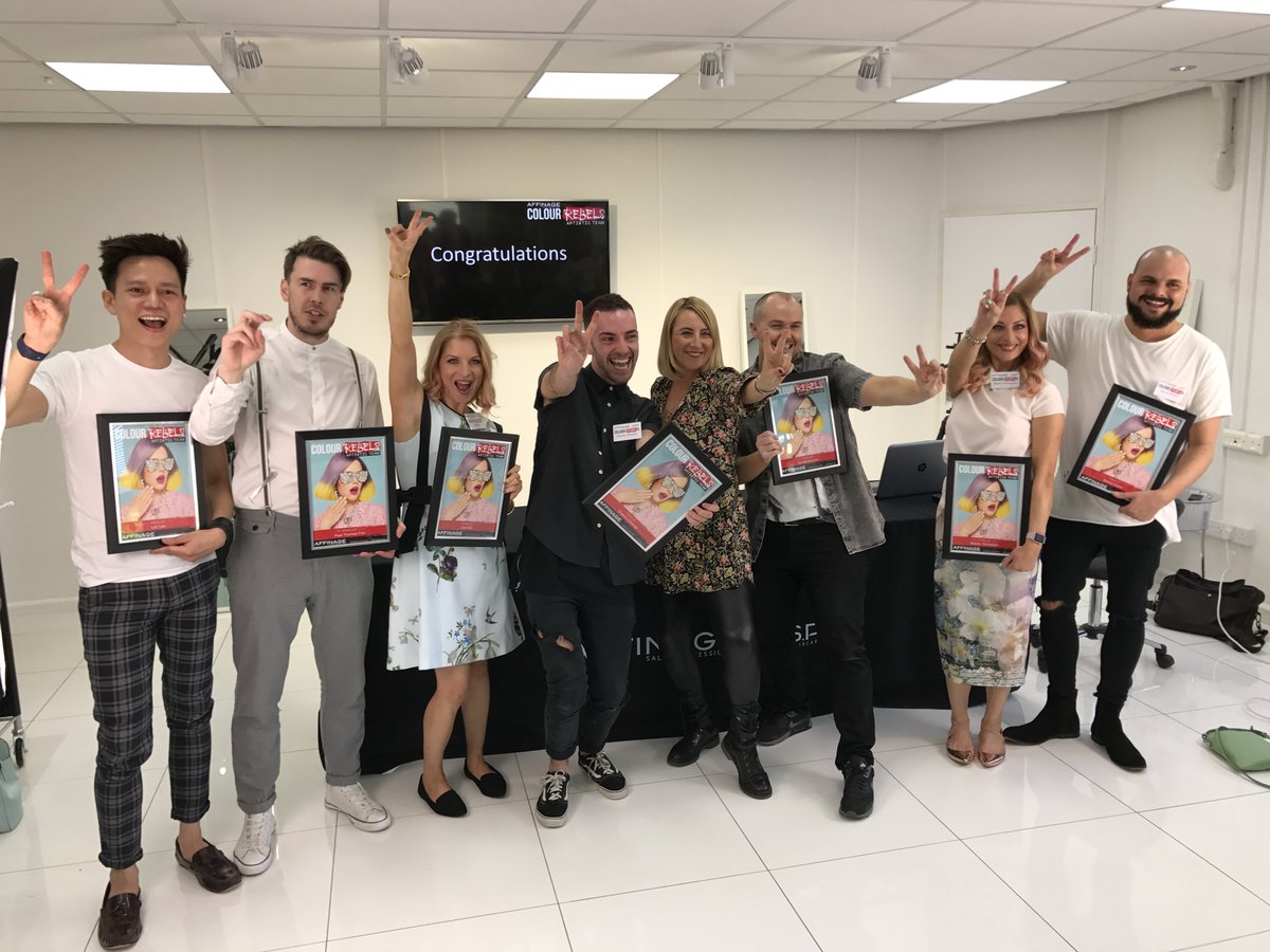 asphair's tweet photo. Yesterday was our Colour Rebels Finalist Day! A HUGE congratulations to our final #ColourRebels #ArtTeam members! 
#affinageartteam https://t.co/7FrSdhikTg