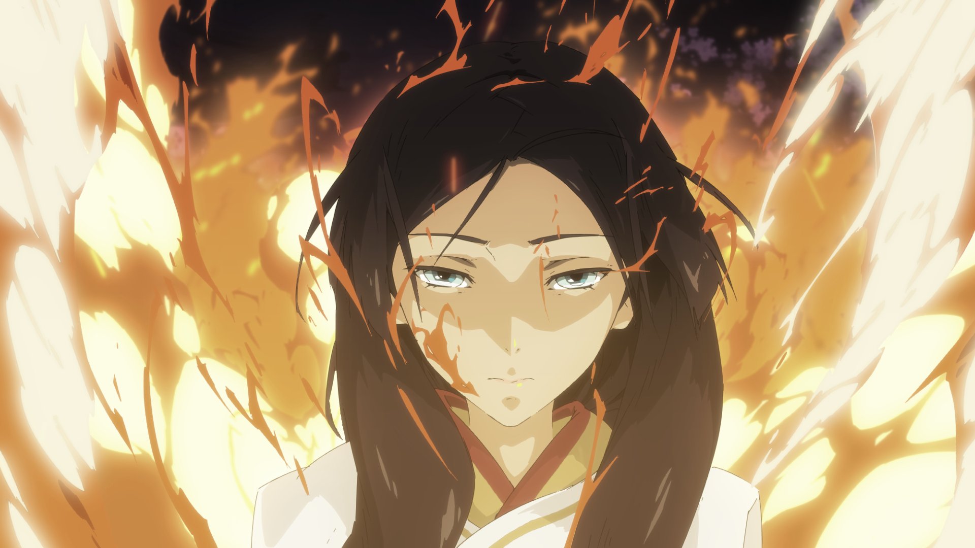 公式 陰陽師本格幻想 動画予告 いつも落ち着いて物静かな八百比丘尼様の過去を描く短い動画を今週後半に公開する予定です 人魚の肉を食べた者は 不老不死になり 傷を負った時も徐々に回復してしまう 炎に包まれてこの世から消え去れば