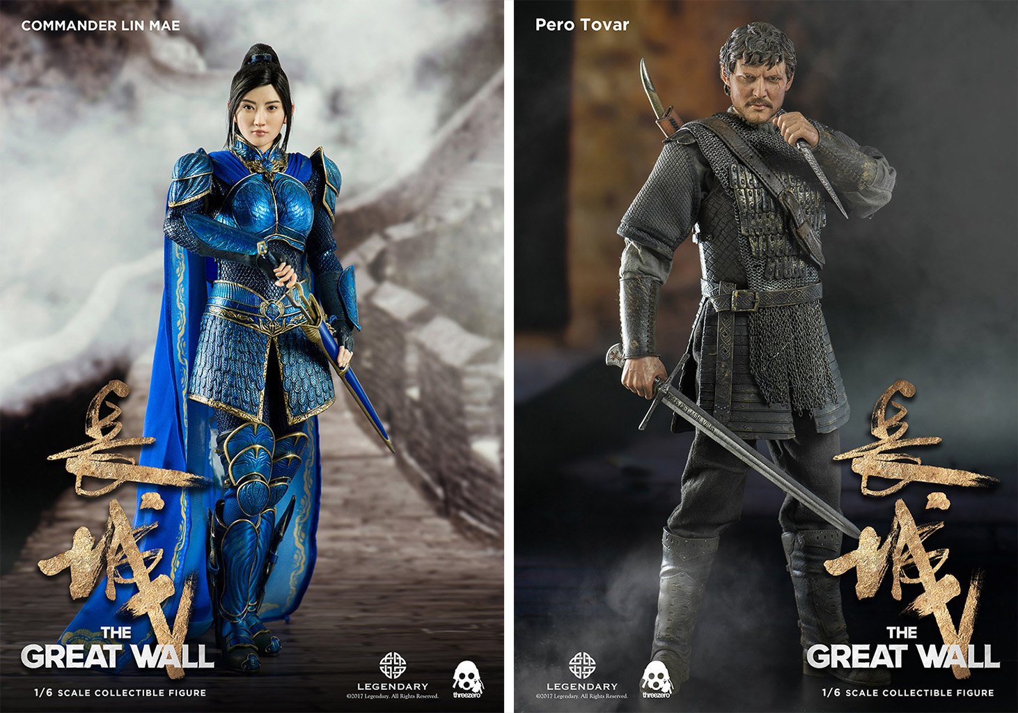 THE GREAT WALL 1/6 フィギュア グレートウォール リン・メイ司令官