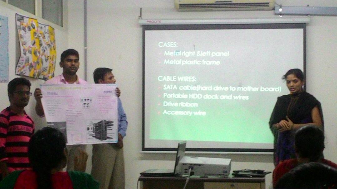 SynchroServeGS's tweet photo. @RajivPratapRudy  Group Technical Presentation by ITHD-2 batch of PMKK Secunderabad.#PMKK #NSDC #SKILLINDIA https://t.co/PbMq2qL33Q