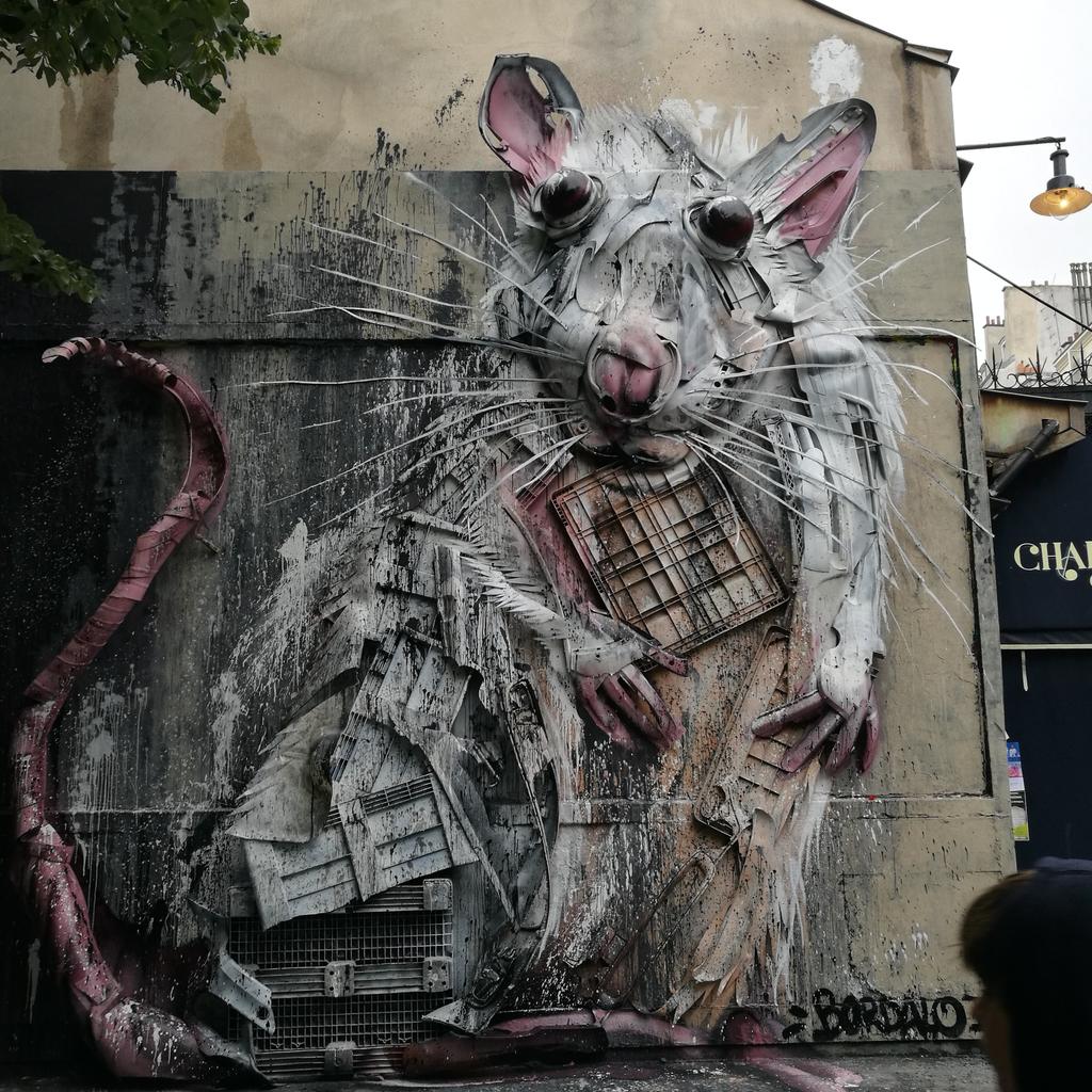anonim43bcn's tweet photo. Very new artwork by Bordalo II in Paris . Discover his artwork: https://t.co/vwVlVAosCP #streetart in... by #annapont75 via @c0nvey https://t.co/E6A8jRIHB6