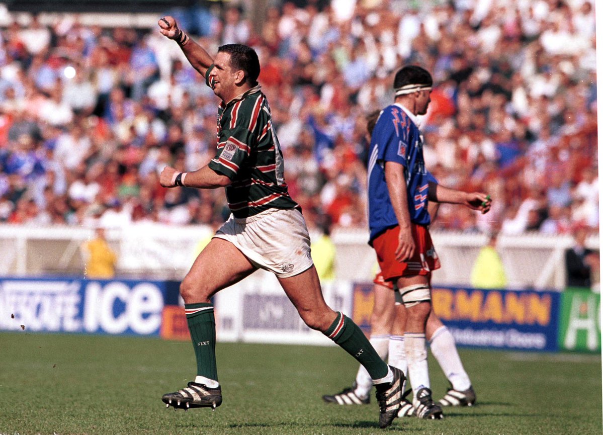 ChampionsCup's tweet photo. Back in 2001 @LeicesterTigers and @SFParisRugby scored the most combined points in a European final [64]. Were you there? #FinalFacts https://t.co/u6XTEu5XbZ