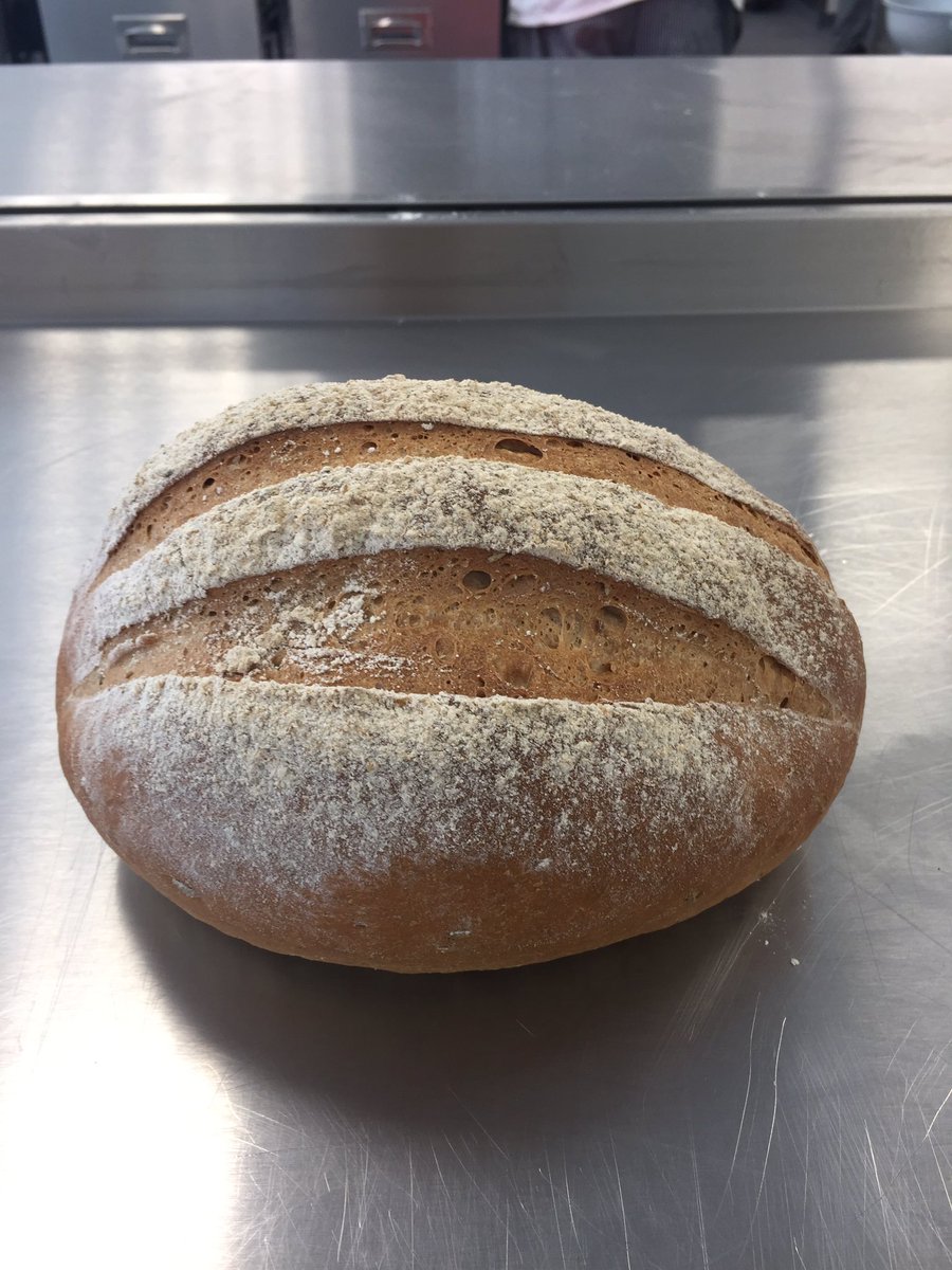 jasross107's tweet image. Some tasty caraway and rye bread on sale from our award winning bakery shop right now @CofGcollege #deliciousbread
