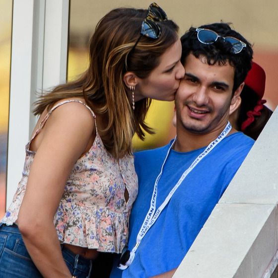 CRINGEECRYON's tweet photo. Happiest birthday @ElyesGabel. You and @katharinemcphee look cute together hihi. I love you! #TeamScorpion #Waige #Kelyes #CBSScorpion https://t.co/2E8pvorjNf