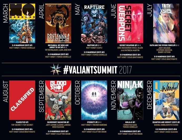 ValiantComics's tweet photo. #ICYMI: We announced some BIG STUFF the third annual #VALIANTSUMMIT https://t.co/vwtYDmsrfc https://t.co/wfC0AdZOBV