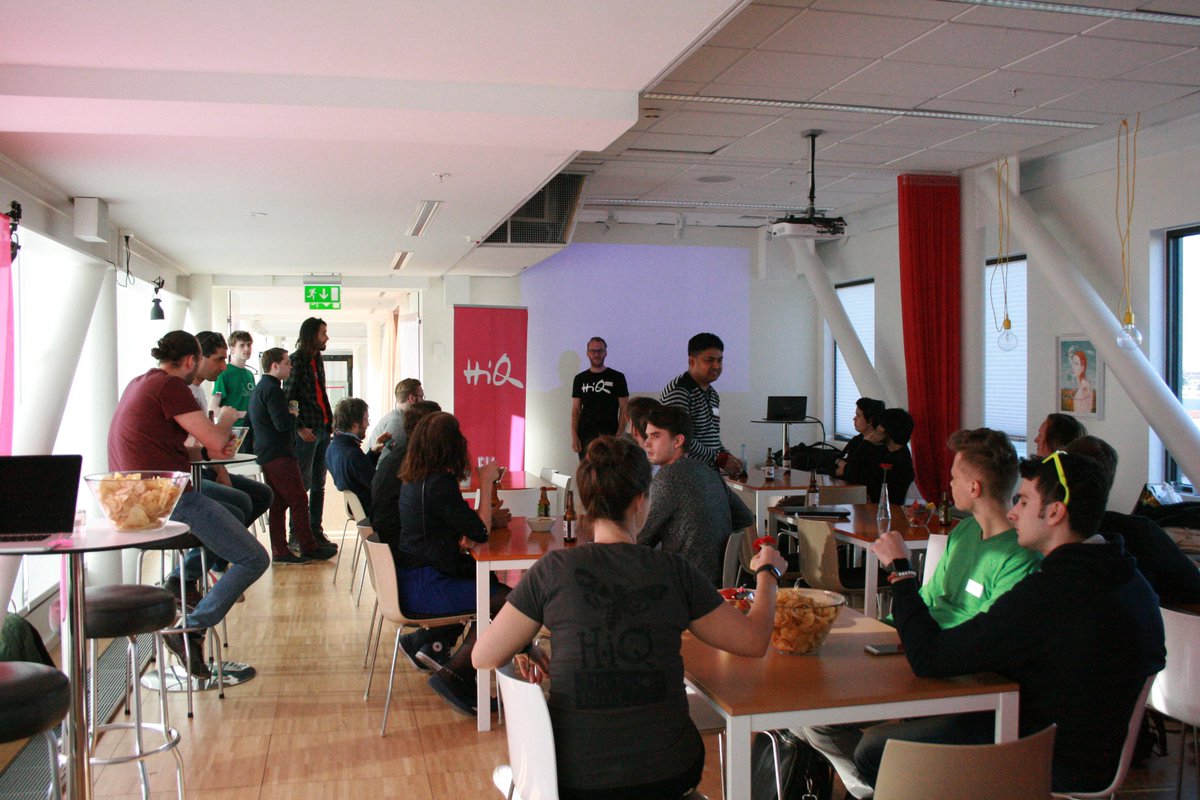 hiqinternat's tweet photo. Cool event with the Swedish national team in programming for @ICPCNews and @KTHuniversity. The participants tested #Kattis and won #HiCode https://t.co/SKSht95pNH