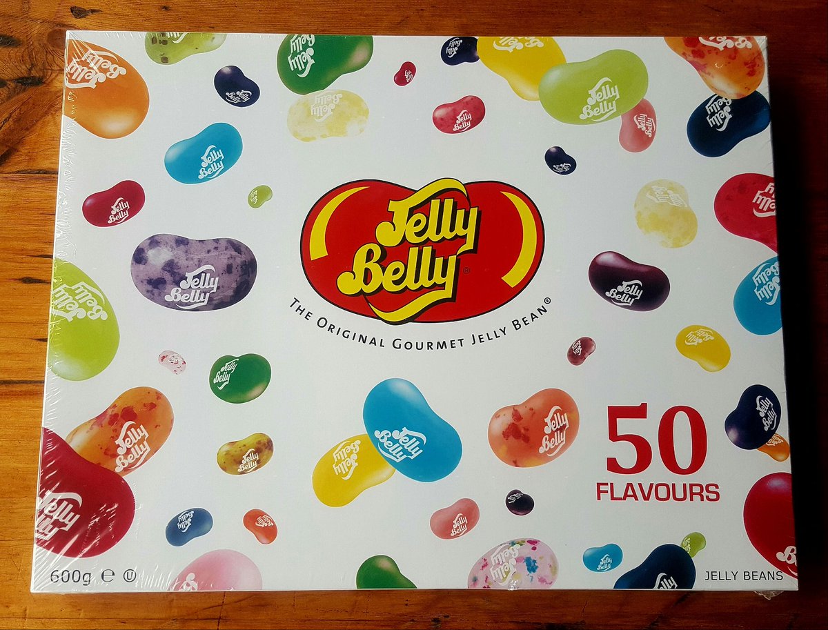 When <a href="/FabianSing/">Fabian Sing</a> comes back with gifts from his travels for the team! 😍 We're all about the jelly beans at #chatNOU!
