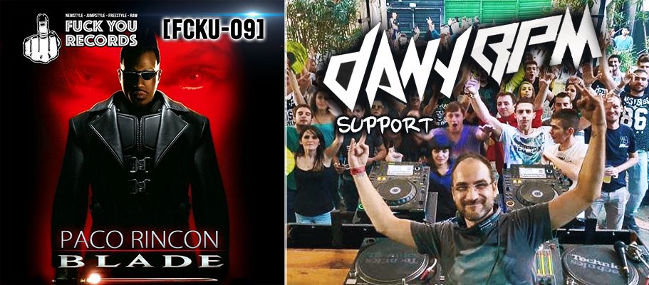 Notición: Dany Bpm ha apoyado mi último track "PACO RINCON - BLADE" en su último potcast
Escuchar mi track BLADE: goo.gl/7LngWu