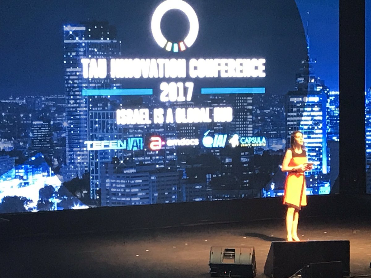 D_Mikolasova's tweet photo. @AyeletNoff speaking at the #TAUInnovation Conference 2017 organized by #StarTAU @telavivuni! It's great to be inspired :)! https://t.co/PuqpsLSEMw