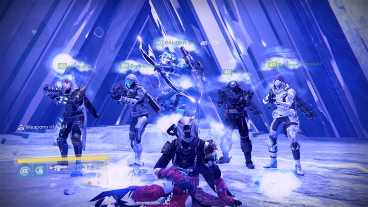 MidnightJonesin's tweet photo. The #RaidTards finally cleared 390 VoG! No Atheon challenge (yet). @RandarofDestiny #DRP #DRPfam #DestinyTheGame #VaultOfGlass #AgeOfTriumph https://t.co/FndBS4OCQx