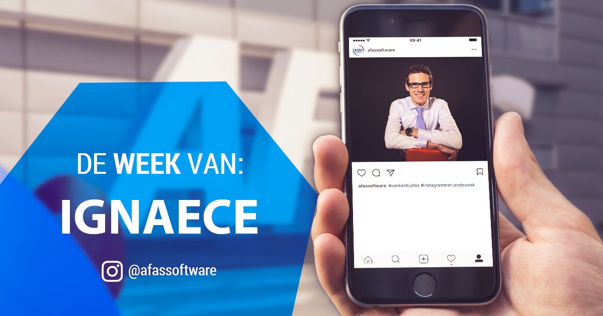 AFAS's tweet photo. Systeembeheerder Ignaece brengt zijn week in beeld op Instagram. We zoeken trouwens nóg een systeembeheerder. Bekijk https://t.co/PghqlKnWRv https://t.co/sQOZ409LqQ