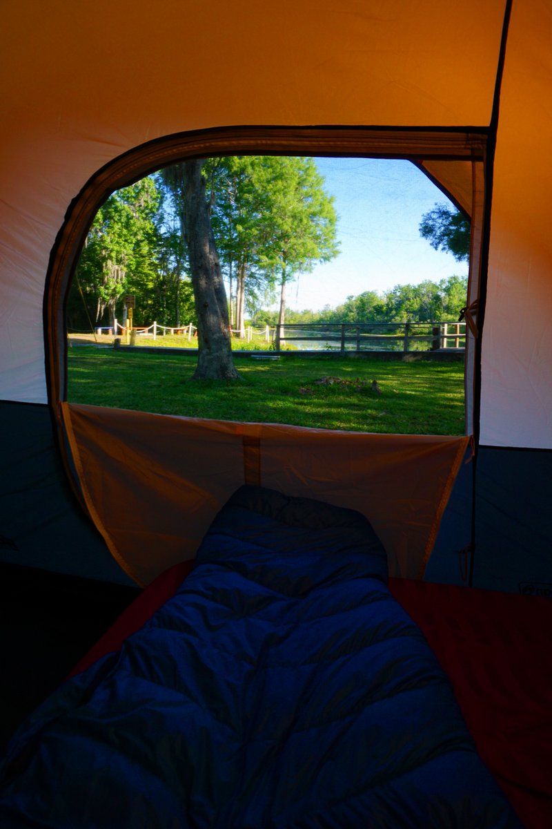 The best part of waking up. ☕️ @KOAKampgrounds #KOACamping #TentViews