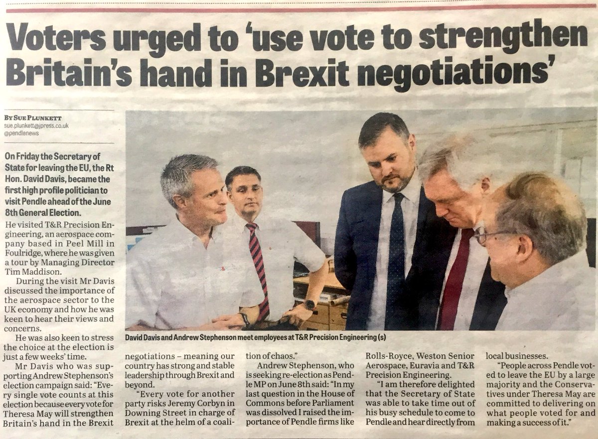 Rt Hon Andrew Stephenson CBE tweet media