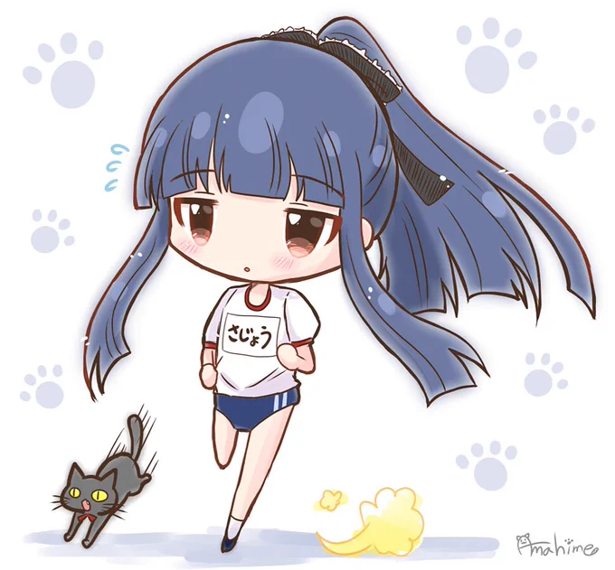 体育の授業を頑張るポニテ雪美ちゃんをください 