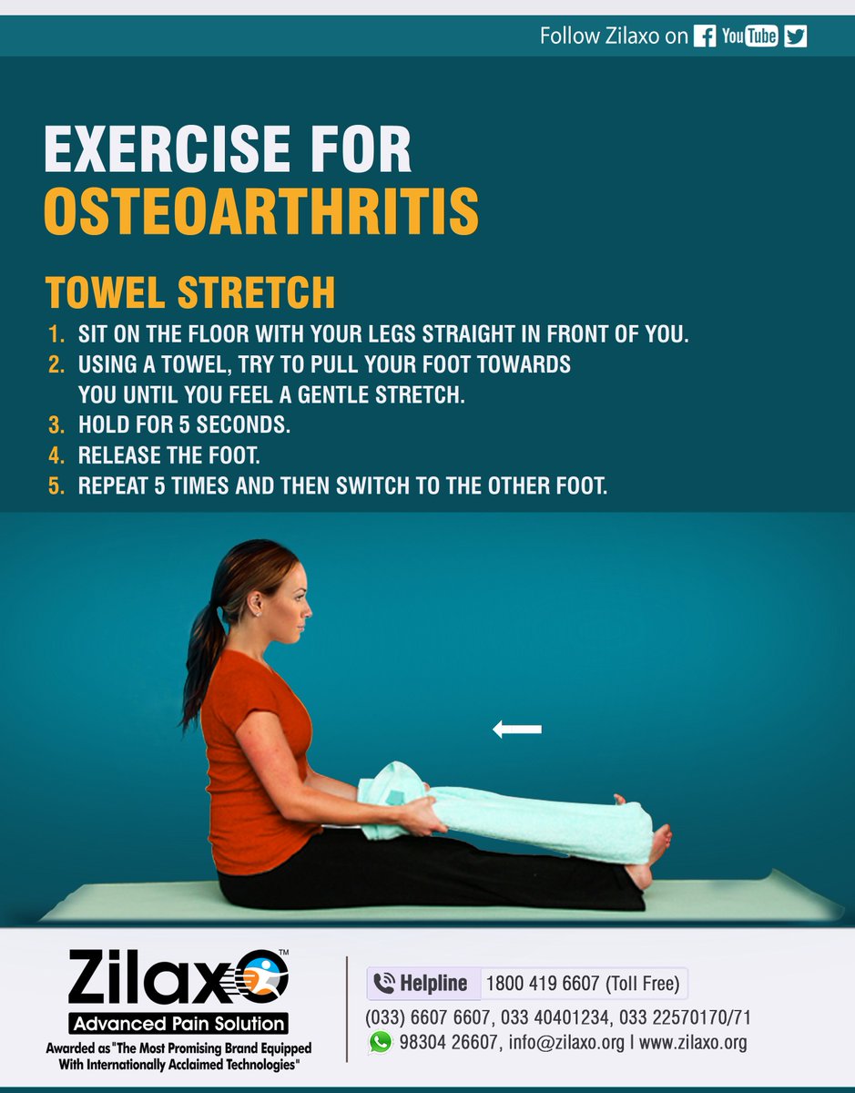 ZilaxoTweets's tweet photo. #Osteoarthritis #StretchExercise
#ClassicalHomoeopathy #Ayurveda #Unani
#Physiotherapy
#ZilaxoAdvancedPainSolution
https://t.co/p2hYAGbTmM https://t.co/ptX9E0xgFi