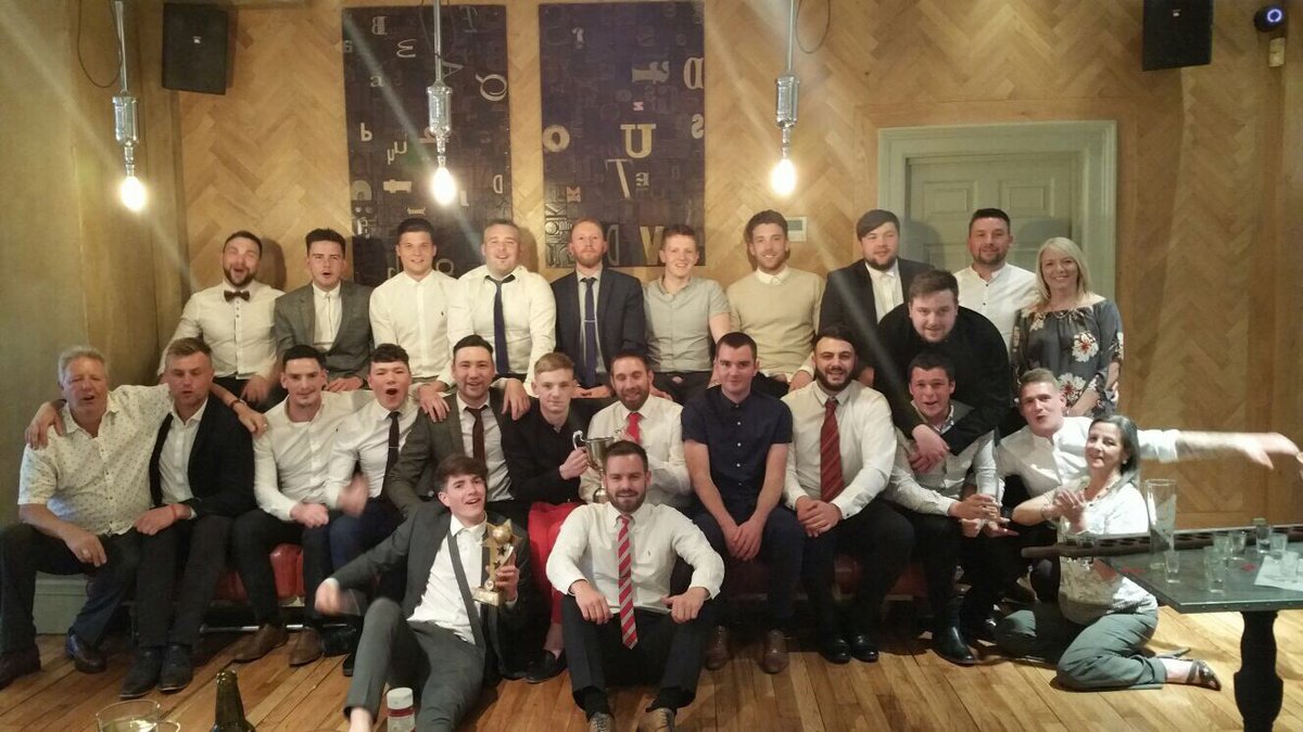 AtleticoNewInn's tweet photo. So with a successful presentation yesterday, we would like to thank everyone involved with the club for this seasons efforts! #CHAMPIONS https://t.co/29RvdW5i45