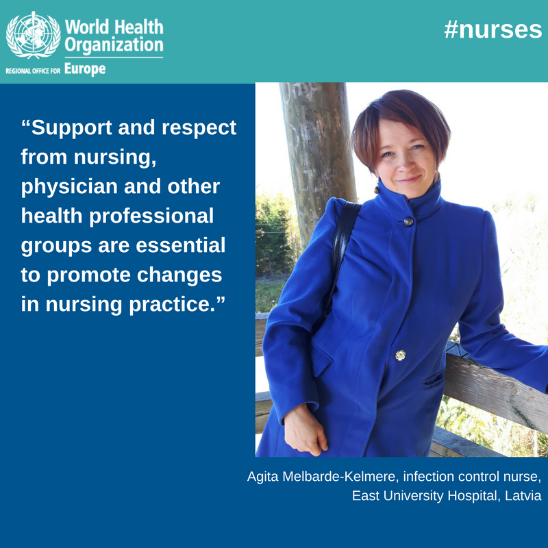 Support &amp; respect from other health professionals = key ingredients for promoting changes in nursing practice #nurses #IND2017 #VoiceToLead