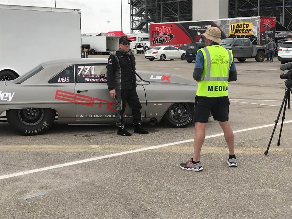 MayedaMotors's tweet photo. Sponsored driver, #Steve Keefer, owner of @eastbaymusclecars getting to the finals @Holley_News LS Fest @LVMotorSpeedway @djsafety2 https://t.co/RJnhDBAn4c