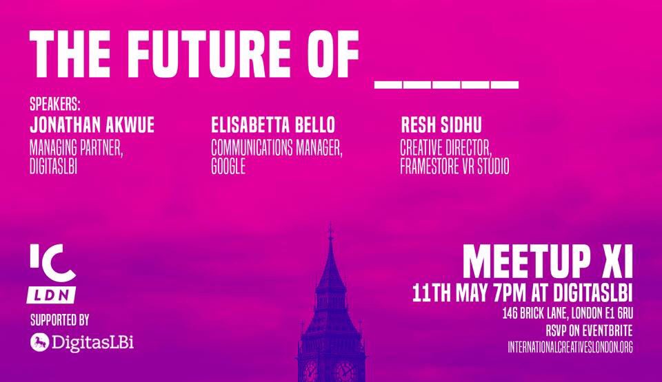 IntCreativesLDN's tweet photo. Looking for a new partner? To get inspiration? Meet exciting creative people? Tickets for this week's event here: https://t.co/wFQ3USyOhN https://t.co/h6zthL8Y5G