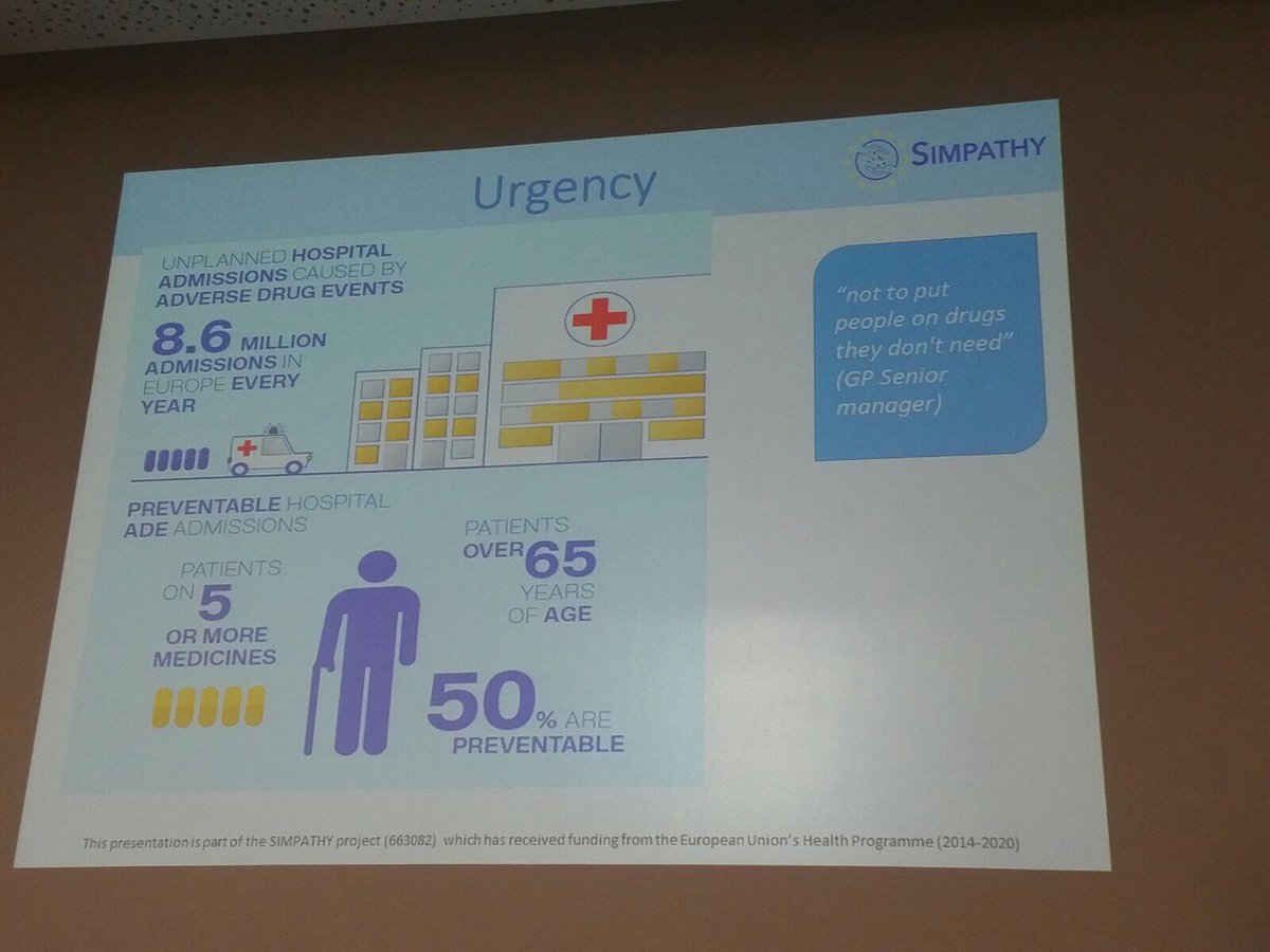 AlpanaMair's tweet image. .Innovation room linking EU projects:Sign pledge:Integrating PolyPharmacy review &amp;amp; pt voice 4 decision making +&amp;lt; harm@DrGregorSmith #ICIC17