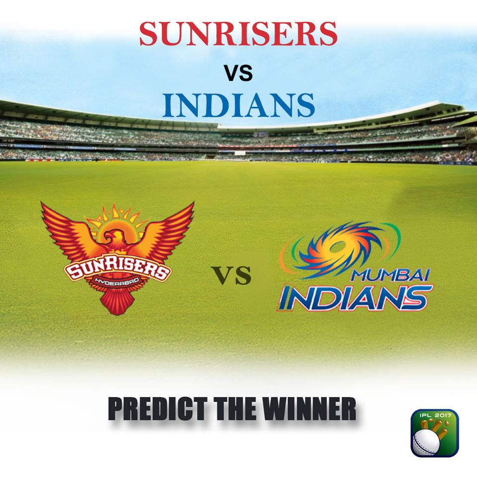IPL2017App's tweet photo. Get ready for the match..
@SunRisers vs @mipaltan
Who will win?
#IPL2017 #IPL10isHere #IPLt20
Follow the game here: https://t.co/7wmsZKm9ZG https://t.co/e7H1untjWZ