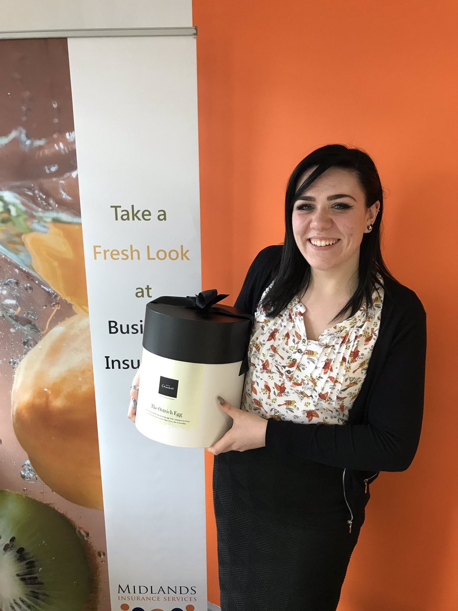 MidlandsIns's tweet image. Well done @verneedham for winning the @ThistleUW Easter Egg competition. Thanks @ThistleUW.